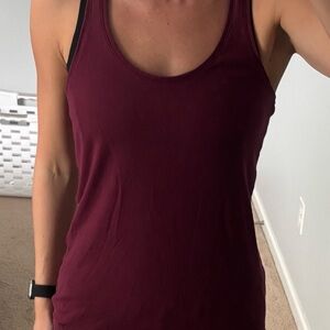 Victoria's Secret Deep Burgundy Tank Top